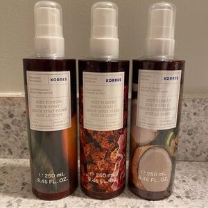 Summer Scented Firming Body Sprays